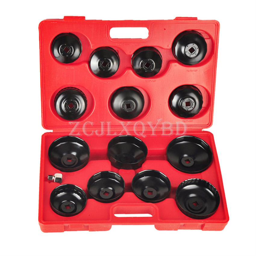 Oil Filter Wrench - 14 pçs universal kit chave de