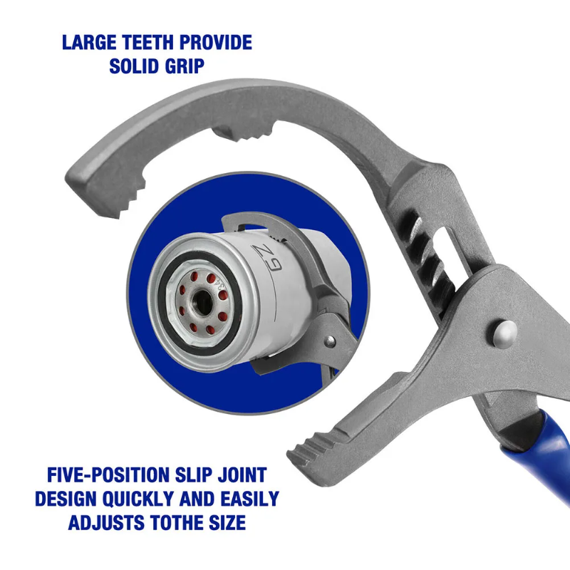 Oil Filter Wrench - 1 peça Alicate para Filtro de