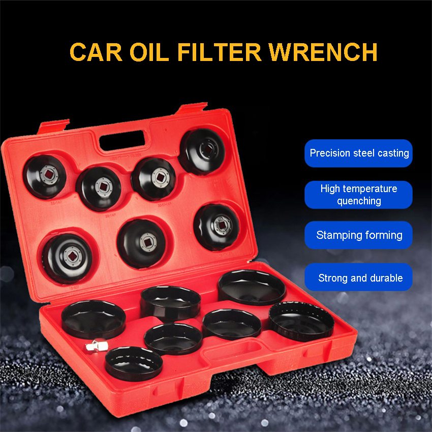14 pçs universal kit chave de  - Oil Filter Wrench avaliação e preço