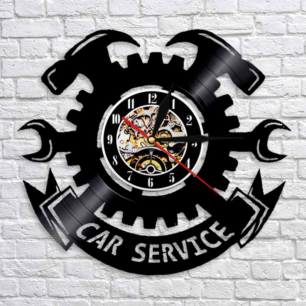 Relógio de Parede Moderno para - Auto Repair Shop Design avaliação e preço