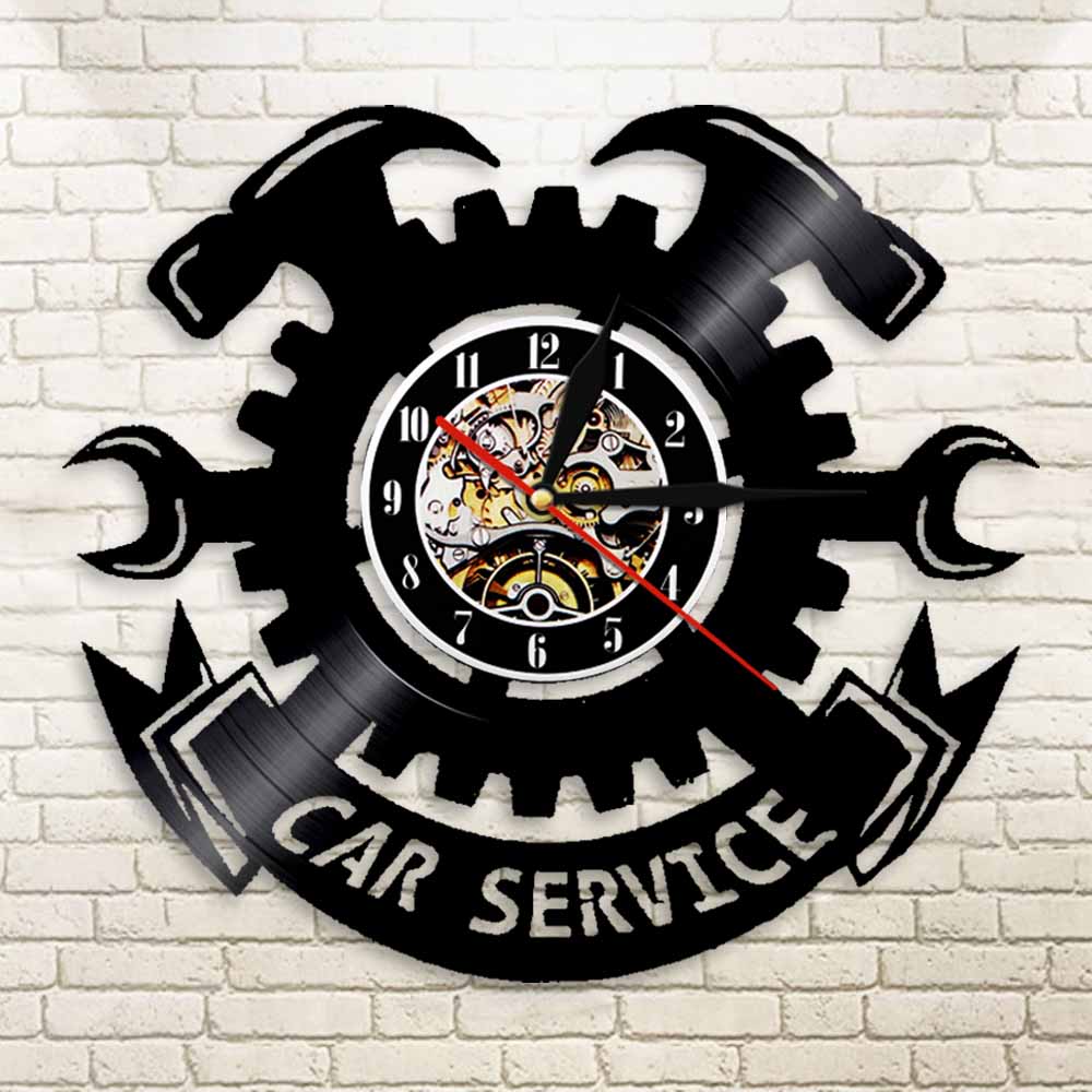 Relógio de Parede Moderno para - Auto Repair Shop Design avaliação e preço